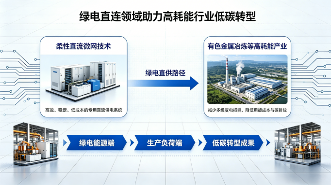 绿电直连领域助力高耗能行业低碳转型